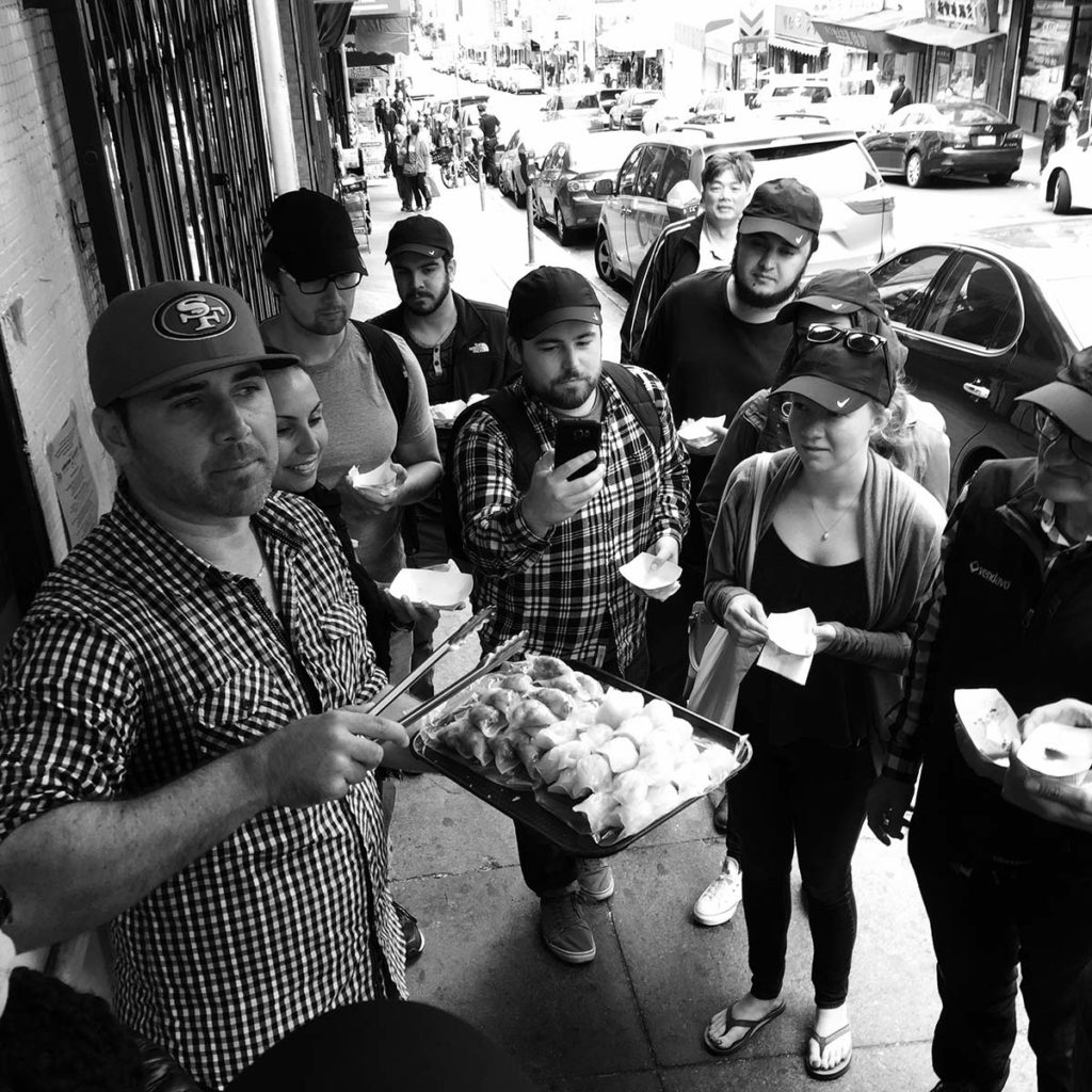 Dim sum stop during foodie tour in San Francisco